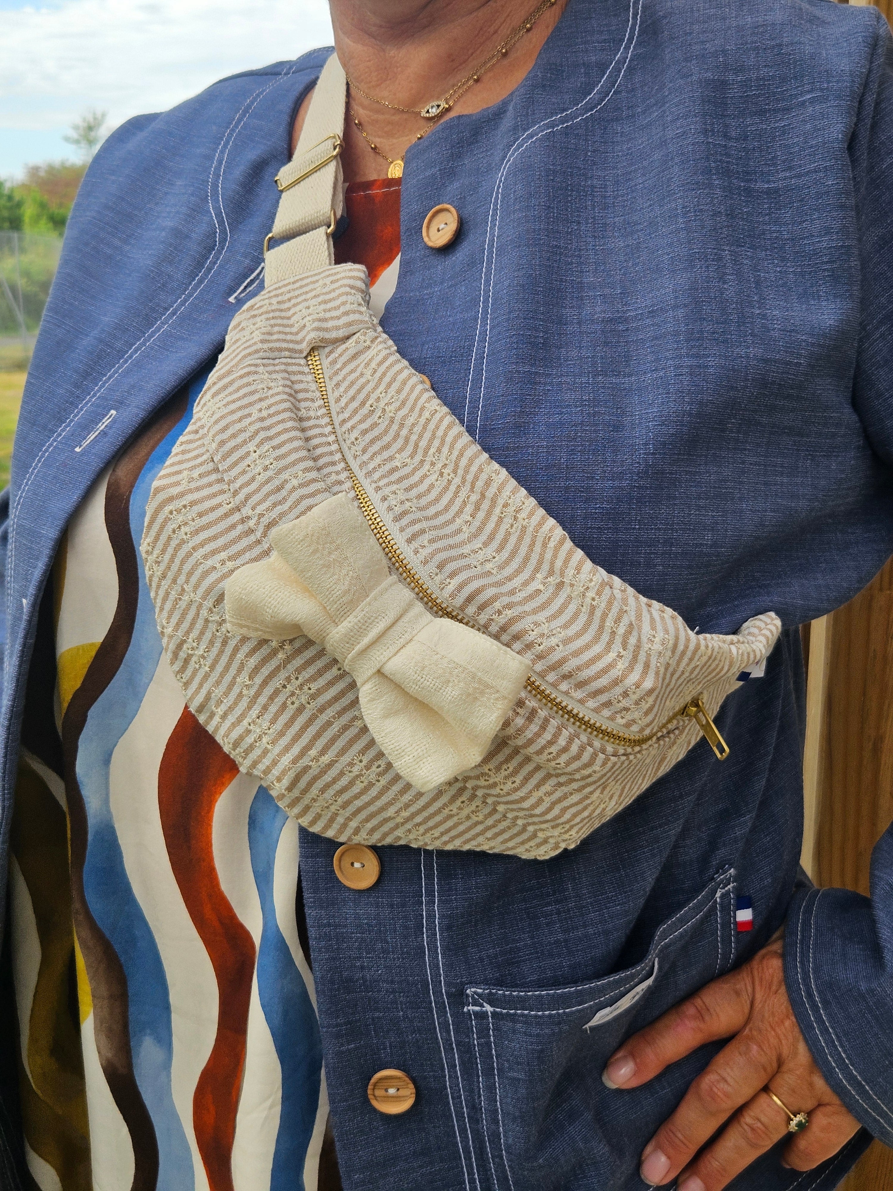 Sac Banane Lierre — Box couture, 3 versions