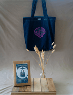 Sac Cabas — Kit prêt-à-coudre brodé
