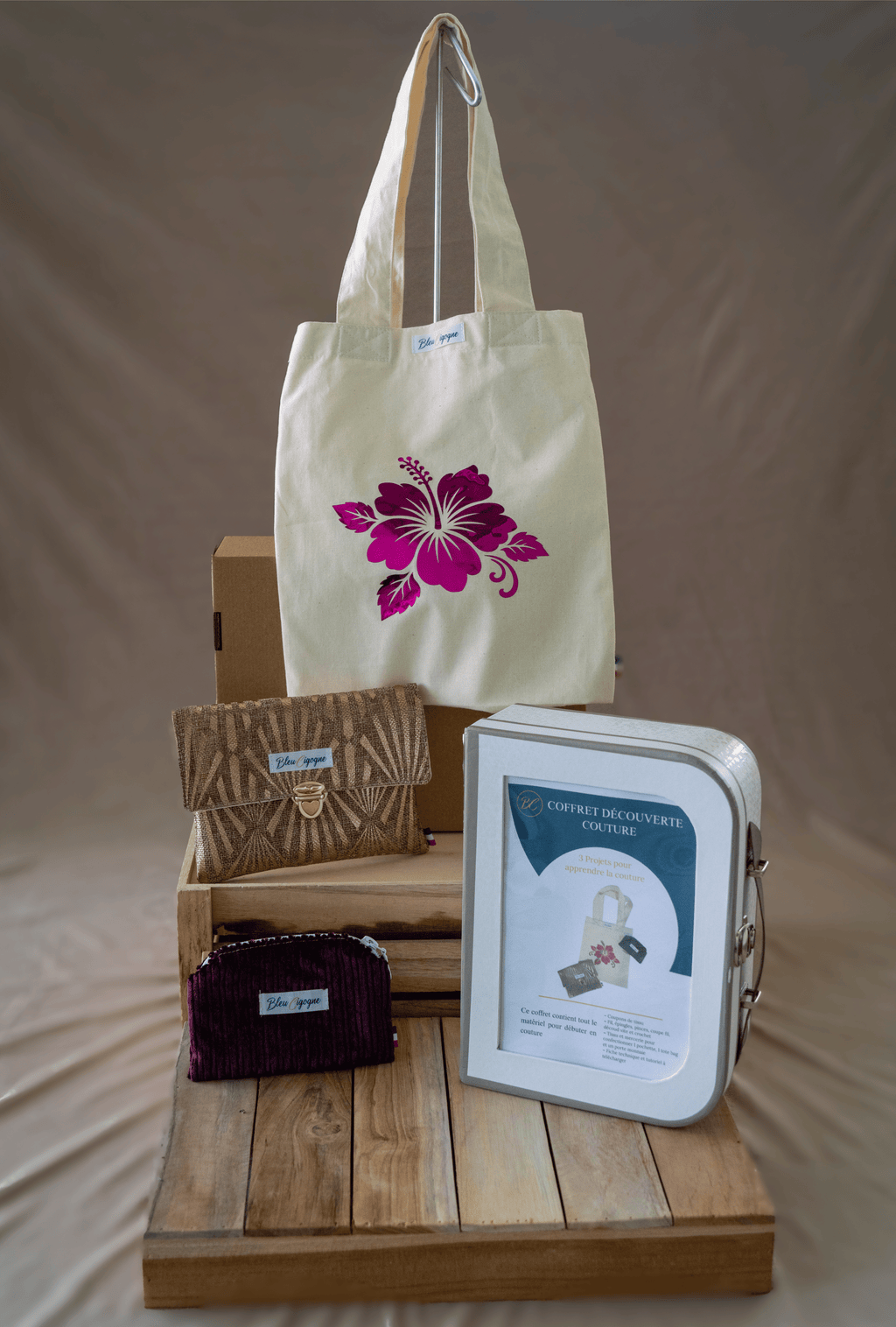 Coffret Découverte — 3 projets couture pour débuter