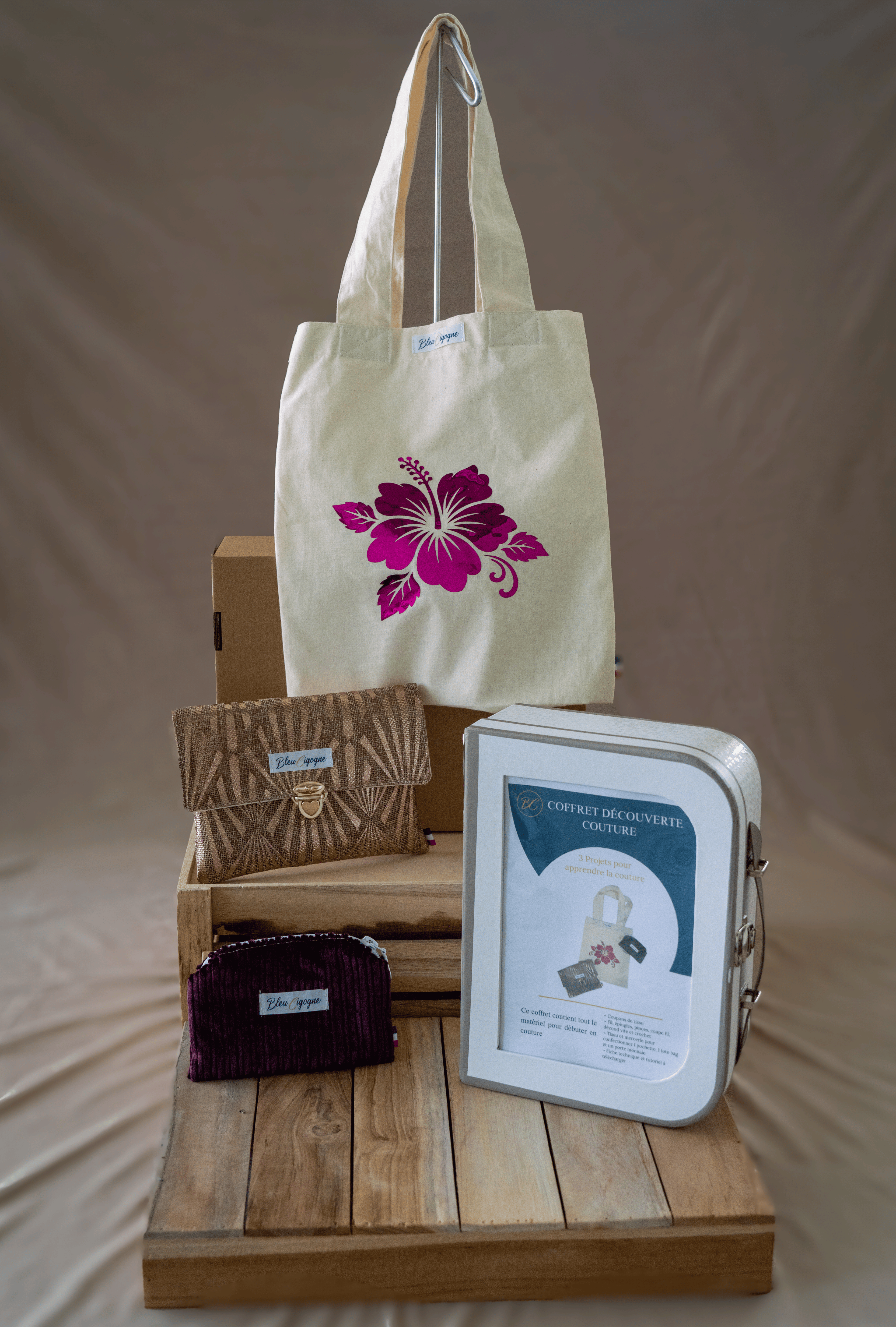 Coffret Découverte — 3 projets couture pour débuter